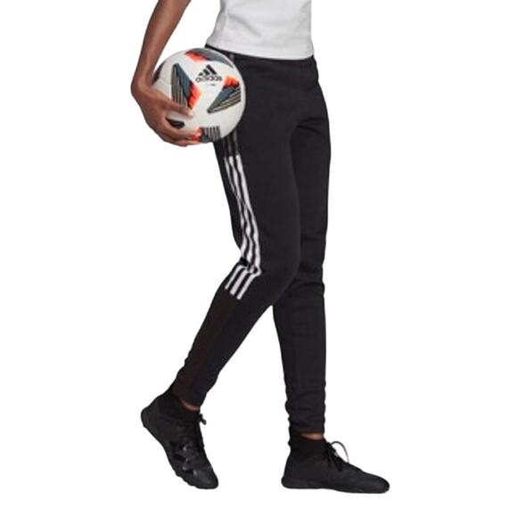 Adidas NWT Tiro Tapered Athletic Black Sweat Pants Size XSmall - Picture 2 of 10